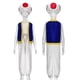thumbnail image 2 of Super Mario Bros Cosplay Costume Set with Toad Hat, Mario Movie Halloween Role Play Outfit for Kids Adults, Shirt Pants Cap Included, 2 of 5