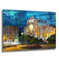 thumbnail image 2 of Epic Art 'Odessa Ukraine Opera and Ballet Theater Night' by Pedro Gavidia, Acrylic Glass Wall Art, 36"x24", 2 of 8
