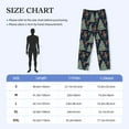 thumbnail image 2 of Mens Pajama Pants - Soft Sleep & Lounge Pants for Men, Painted Cute Deer Christmas Tree Cuteness Casual PJ Bottoms Pants with Pockets, 2 of 5