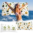 thumbnail image 1 of Xihbxyly Toalla de Playa de Microfibra, Superligera y Resistente a La Arena, de Secado Rápido, Compacta, Ideal para Piscina, Camping y Senderismo, 76 X 152 Cm, Multiusos., 1 of 6