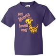 thumbnail image 3 of Inktastic My Nonna Loves me- cute giraffe Youth T-Shirt, 3 of 5