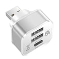 thumbnail image 5 of Car USB Charging Extender 3 Port Extended USB Splitter Extender Accessories For Smartphone Tablets Laptops Travel, 5 of 9