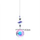 thumbnail image 2 of Prisma de arcoíris de cristal colgante para ventana con colgante de adorno de estrella de mar, decoración de jardín para oficina en casa, 2 of 5