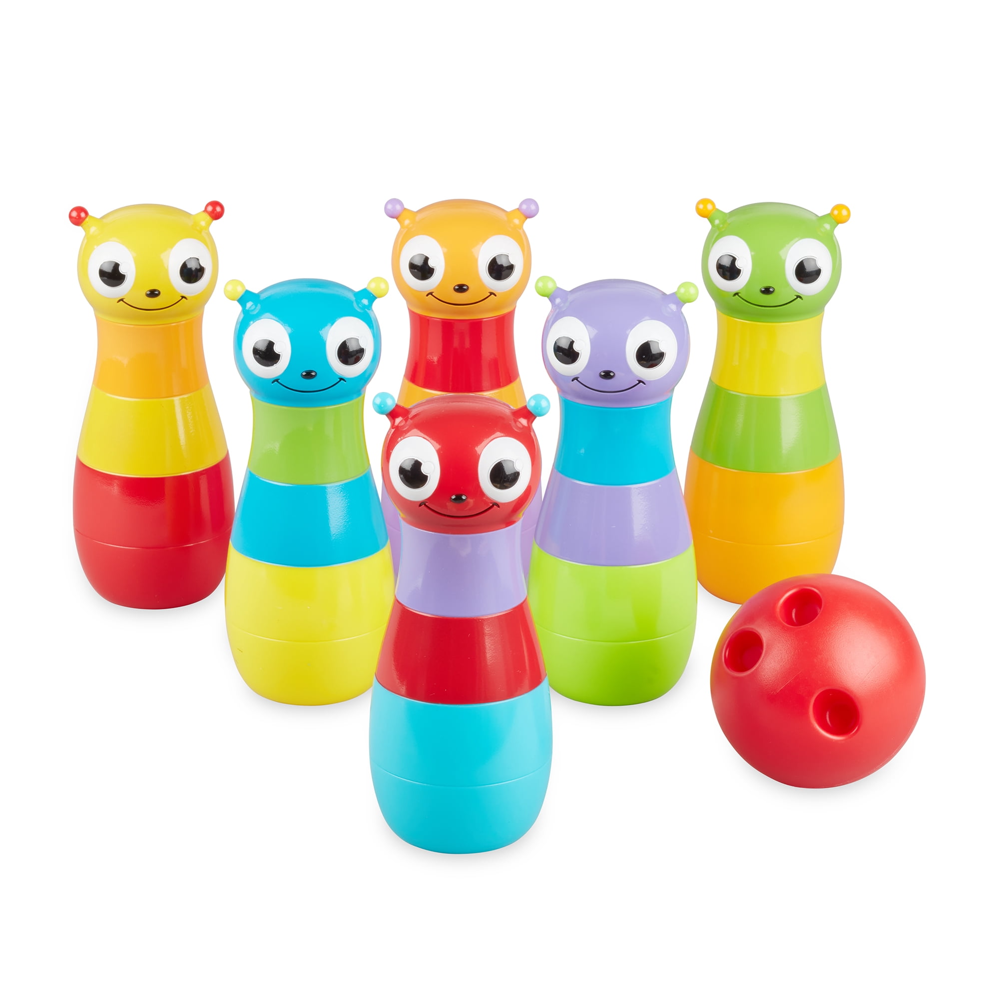 Melissa & Doug Cute as a Bug Bowling Set Kids Indoor Outdoor Game (8 Pcs)