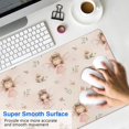 thumbnail image 4 of Long Mouse Pads for Desk,Flower Fairy Princess Pattern Desk Mats on Top Of Desks, Desk Mouse Pad Extra Large with 3mm Non-Slip Base and Stitched Edge for Gaming,Office,Work,Home 31.5"x11.8", 4 of 6