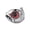 Red Eye, variant on Men Women's Big Head Fish Ring Multicolor Stone Eyes Stainless Steel Band Vintage Personalized Koi Hip Hop Ring Band Jewelry Blue Eyes Size 13