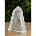 thumbnail image 6 of Premium Clear Quartz Obelisk, Standing Polished Clear Quartz Point (16-17 oz), 6 of 10