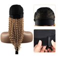 thumbnail image 3 of Peluca con diadema Muaowig #27 Curly Wave, 30 cm, rubio miel, 8A Remy, 3 of 9