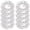 B, variant on 2026 Upgraded Reusable Thick Aluminum Foil Food Covers, Flexible Multipurpose Seal Lids, Eco-Friendly for Bowls, Plates, Fresh Food Storage and Daily Meal Preservation