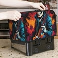 thumbnail image 7 of Yiaed Rock Skull Singer Print Two Slice Bread Machine Cover, Universal Size Kitchen Appliance Cover for Bread Machine,Bread Machine Cover, 7 of 7