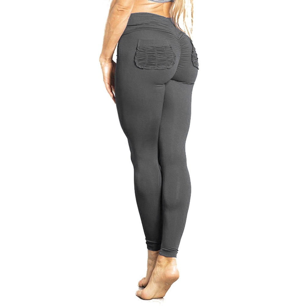 ruched sports leggings