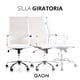 thumbnail image 2 of Silla de Escritorio para Oficina Ejecutiva Ergonomica y Ajustable Blanco Gaon Ergonomica, 2 of 9