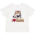 thumbnail image 3 of Inktastic I Love Books Reading Cat Girls Baby T-Shirt, 3 of 5
