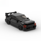 thumbnail image 3 of Los bloques de construcción se utilizan para los juguetes de combinación de rendimiento JDM de 8 cuadrículas de la serie de velocidad de carrera, 3 of 5