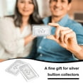 thumbnail image 2 of 15Pcs Silver Bar Case Acrylic Silver Bar Holder Clear Storage Container Compatible Gold Silver Bar 3.3x2.1 Inner Storage Silver Bullion Storage, 2 of 9