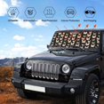 thumbnail image 5 of Kdxio Flowe Rooster Print Front Windshield Sun Shade,Folding Auto Sunshade for Car Truck SUV-Medium, 5 of 7