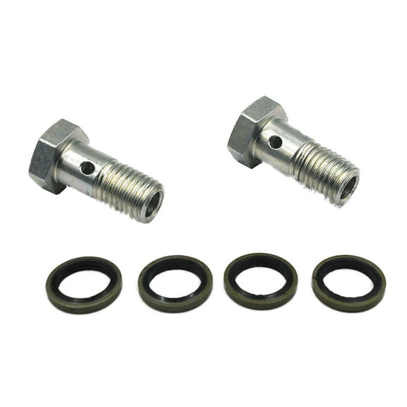 Diesel Fuel Pump Pressure Banjo Bolt & Washer Kit for Ford Powerstroke 6.0L 6.4L