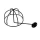 thumbnail image 1 of Organizador de estante de sombrero de pared para armario de puerta, gorra de Negro, 1 of 6