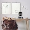 thumbnail image 3 of Stupell Industries Be Still And Know Calligraphy Inspirational Phrase,24 x 30, Design by LUX + Me Designs, 3 of 5