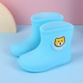 thumbnail image 2 of Otqutp Kids Rain Boots for Boys Girls PVC Cartoon Rubber Rain Non-Slip Shoes Waterproof Baby Easy-On Lightweight Boots, 2 of 4