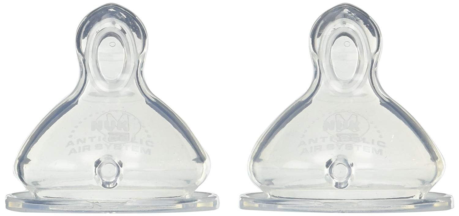 nuk nipples size 2 medium flow