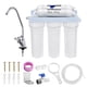 thumbnail image 1 of Yescom Water Filter System Ultra-Filtration 5-Stage Under Sink UF Water Purification with Faucet Home Kitchen Hollow Fiber Purifier Kit, 1 of 11