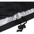 thumbnail image 4 of Funda para barbacoa de gas kueatily, funda protectora para plancha impermeable 210D, funda protectora para barbacoa XL, correa ajustable, adecuada para la mayoría de parrillas (145 x 61 x 117 cm), 4 of 5