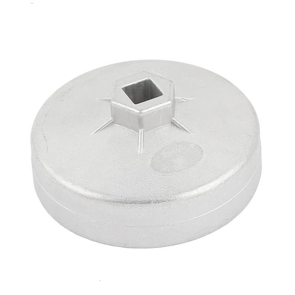 Unique Bargains Car Auto 92mm Inner Dia Oil Filter Socket Wrench 15 Flutes Maintenance Hand Tool