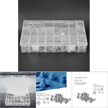 

EBTOOLS Screw Assortment Kit Easy Operation Durable Precise Procession Practical Pan Head Screw Home And Office Equipment For Building Industrial