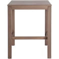 thumbnail image 4 of Meridian Furniture Newport Acacia Wood Patio Square Bar Table w/ Cover, 4 of 13