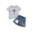 Grey, variant on Shadoumai Tween Girls 2 Piece Outfits Short Sleeve Bow Top and Pleated Skirt Sets Summer Clothes, Size 7-14 Years