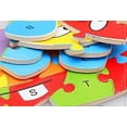 thumbnail image 3 of Colorful Wooden Jigsaw Puzzle Lianshi Alphabet Jigsaw Puzzle 26 English Letters Spell Children's Toys Rhinoceros Puzlle, 3 of 4