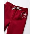 thumbnail image 3 of Hello Kitty Toddler Girls 2 Piece Sweatshirt and Pant Active Set, Burgundy, 3T, 3 of 3