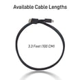 thumbnail image 5 of Cable Oculink LetLinkOS PCIe 4.0 SFF-8611 4i macho de 100 cm, 5 of 5