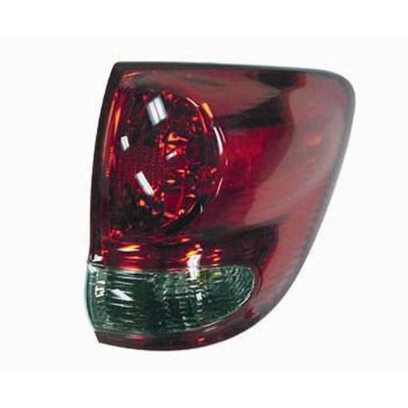 KAI New CAPA Certified Standard Replacement Passenger Side Outer Tail Light Assembly, Fits 2005-2007 Toyota Sequoia