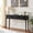 Black, variant on Safavieh Opal 3 Draw Console Table, Black