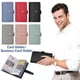 thumbnail image 1 of Portatarjetas de gran capacidad para hombres con múltiples ranuras - cartera RFID fina para viajes, oficina y uso diario, 1 of 2