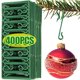 thumbnail image 2 of 10/400 piezas de mini ganchos de plástico para Navidad, forma de S, bolas para árbol de Navidad, adornos colgantes, colgadores para bricolaje, decoración para fiestas en el hogar, 2 of 5