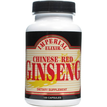 Imperial Elixir Le ginseng rouge, 100 CT chinois