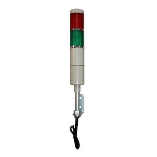 LED, LED Andon LED Andon LD-5212-101 Lampe Tour Light, Lampe Empilable LED, 120V, R/G avec Capacités Clignotantes