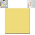 thumbnail image 2 of 1Pc Sticky Notes 1.5x1.5", 5 Colors Self Sticky Notes, Sticky Pads, Mini Soft Paste Self-Stick Note, Recyclable, Self-Stick Pads, Easy to Stick Perfect for Office, Study, and Home(YE2,1.5x1.5"), 2 of 6