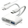 thumbnail image 6 of 2-in-1 SD TF Square Card Reader Functional Memory Type C SD Card Adapter for Cameras Cellphones Tablets, 6 of 7