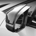 thumbnail image 4 of Suitable For 23 Toyota Voxy Noah 90 Series Rearview Mirror Cover Carbon Fiber Rearview Mirror Shell Side Window Deflector Decorative Sticker, 4 of 5