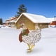 thumbnail image 1 of estatua d de de Navidad para los ornamentos de decoración del patio del hogar de de - L Acrílico Baoblaze Pollo de patio, 1 of 7