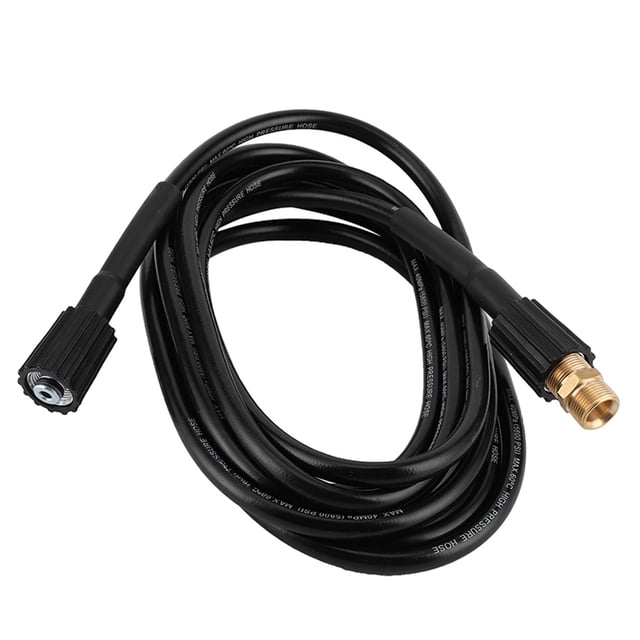 M22 Black Female Jet Wash Extension Herramienta de Manguera para Lavadora A Presión Femenin MABOTO 15m