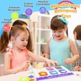 thumbnail image 4 of Juguetes educativos para el aprendizaje, libro Montessori en español e inglés, 4 of 8