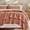 Clay, variant on EVERGRACE Cotton Coverlet Set King Size 3 Pieces, Lightweight Soft Ribbed Matelassé Bedspread Quilt Set, Cozy Oversized Quilted Bedding Set with 2 Pillow Shams for All Seasons, Mocha Brown