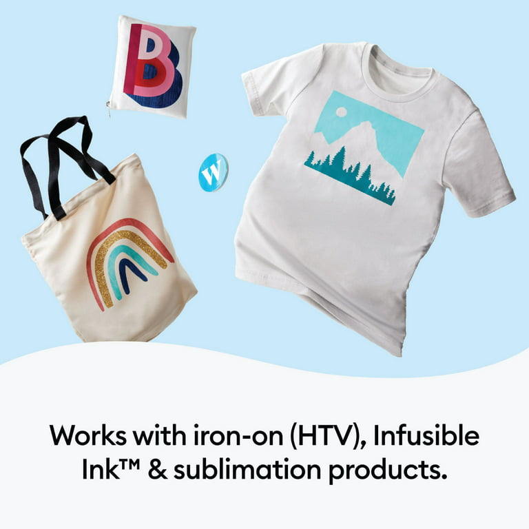 INFUSIBLE INK TRANSFER SHEET ON CRICUT T-SHIRT 