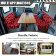 thumbnail image 3 of XYZCANDO Bat Silhouette RV Dinette Cushion Covers Stretch Camper Cushion Covers, Breathable Non-Slip RV Booth Seat Covers Fit for RV Sofa Camper Couch, 3 of 8