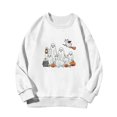 thumbnail image 4 of XXWXYD Sweatshirt Kids Halloween Graphic Print Long Sleeve Zip Up Hooded Cute Casual Fall Fleece Printed Striped Autumn Fashion for Teen Boys Girls Oversized Crewneck Pullover, 4 of 4